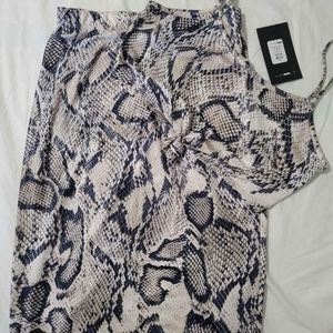 Fashion nova skirt set